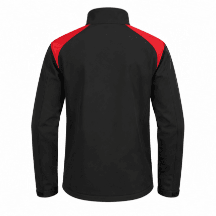 Custom Softshell Team Jacket - back view - Zees Commerce