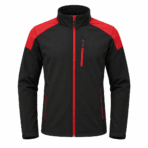 Custom Softshell Team Jacket - front view - Zees Commerce
