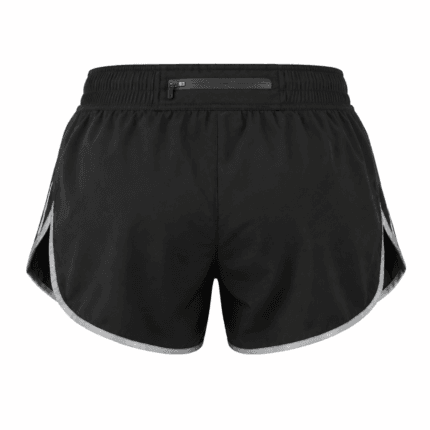 Custom Split-Leg Running Shorts - back view - Zees Commerce