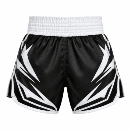 Custom Sublimated Muay Thai Shorts - front view - Zees Commerce