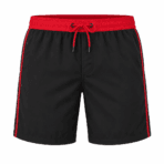 Custom Swim Trunks - front view - Zees Commerce