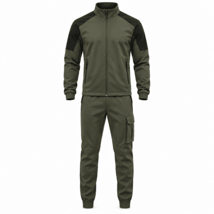 Custom Tactical Tracksuit - front view - Zees Commerce