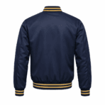 Custom Team Bomber Jacket - back view - Zees Commerce
