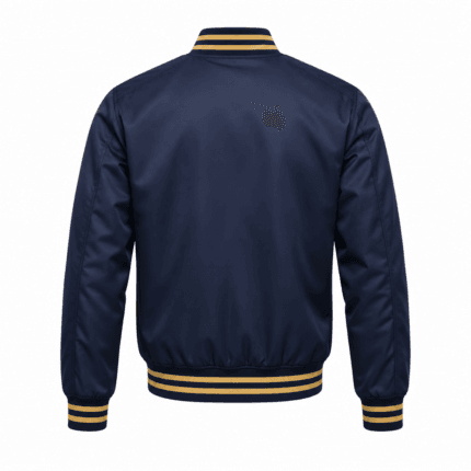 Custom Team Bomber Jacket - back view - Zees Commerce