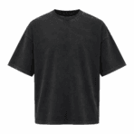 Custom Washed Oversized T-Shirt - front view - Zees Commerce