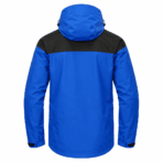 Custom Waterproof Hardshell Jacket - back view - Zees Commerce