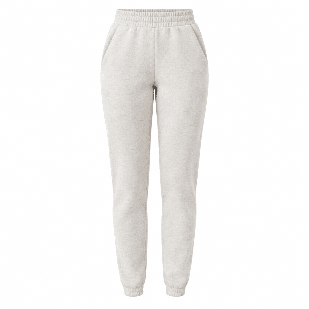 Custom Women's Fleece Joggers front view Custom Women's Fleece Joggers - front view - Zees Commerce