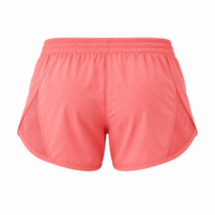 Custom Women's High-Waist Running Shorts - back view - Zees Commerce