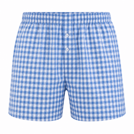 Custom Woven Boxer Shorts - front view - Zees Commerce