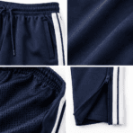 Custom Woven Track Pants - fabric detail - Zees Commerce
