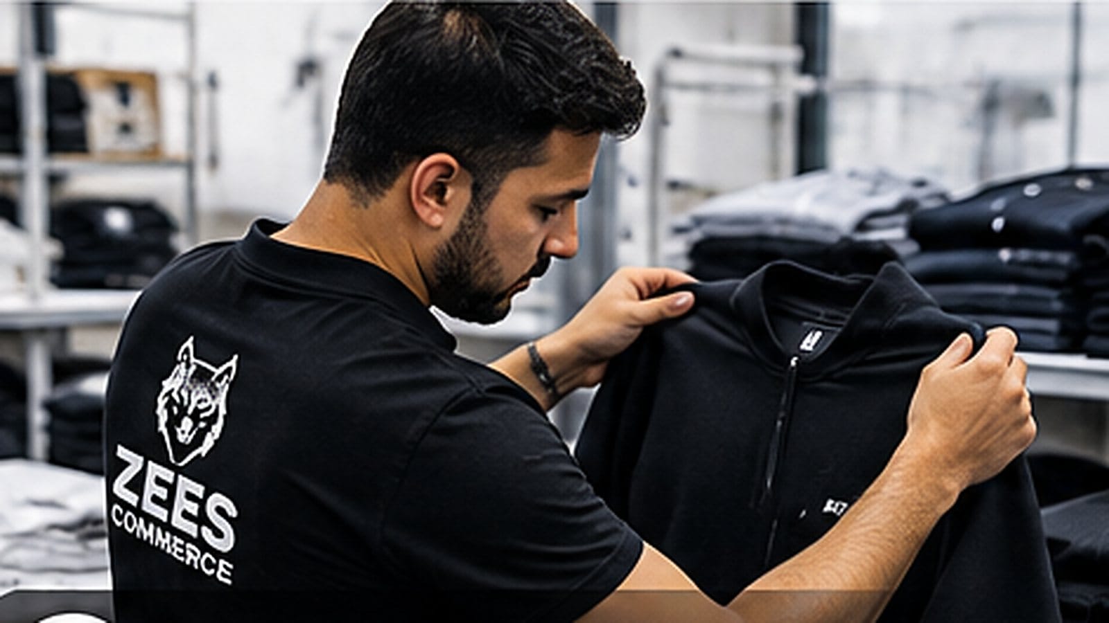 Each piece checked against the approved sample