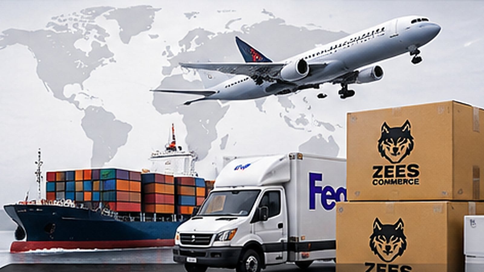 Air, sea and courier options to every market